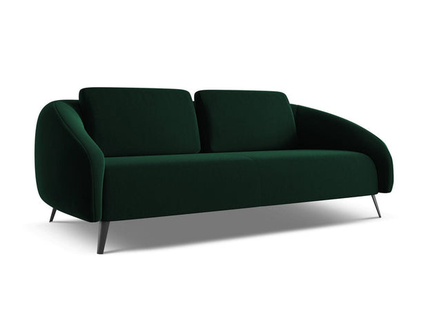 Makamii Canapea Fixa, 3 locuri, Tapitata cu Stofa, Nani Velvet 3S-3, l196xA99xH82 cm