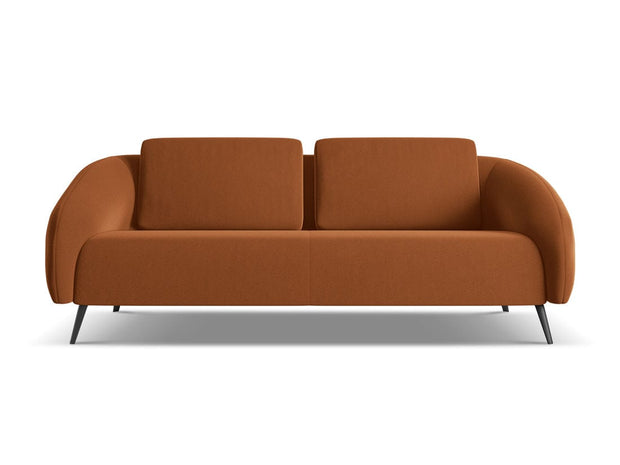 Makamii Canapea Fixa, 3 locuri, Tapitata cu Stofa, Nani Velvet 3S-3, l196xA99xH82 cm