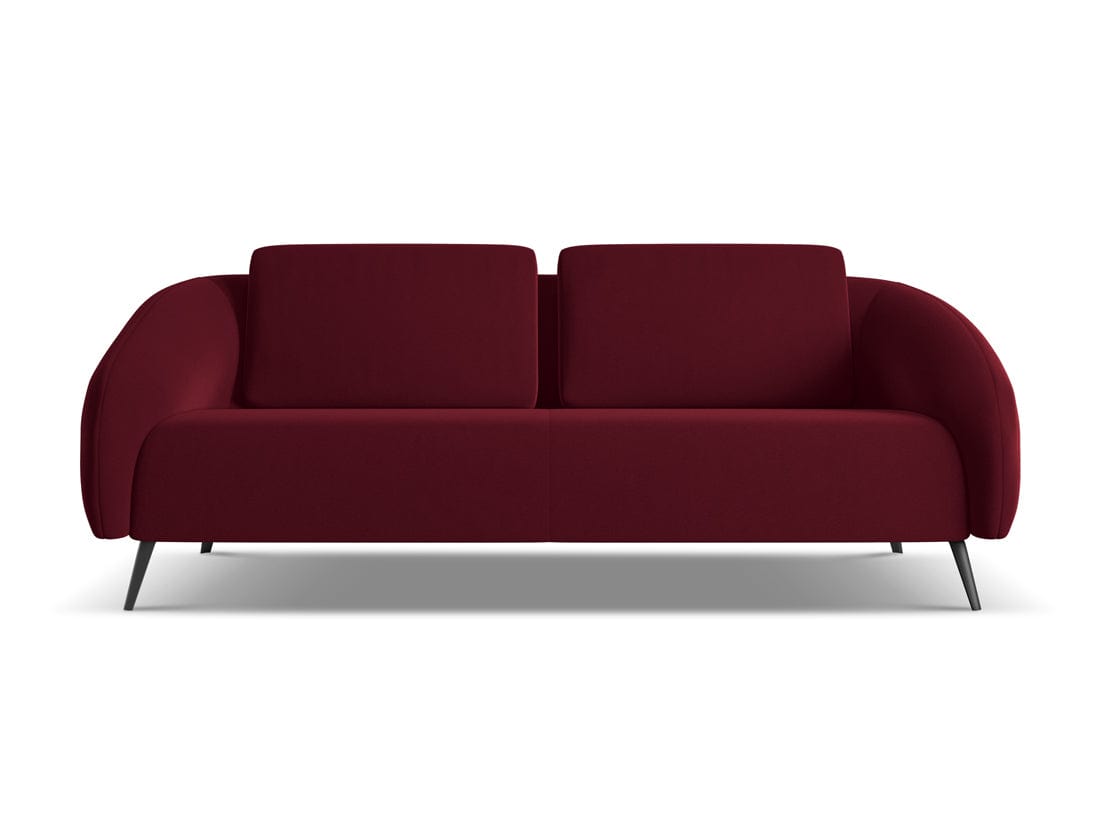 Makamii Canapea Fixa, 3 locuri, Tapitata cu Stofa, Nani Velvet 3S-3, l196xA99xH82 cm