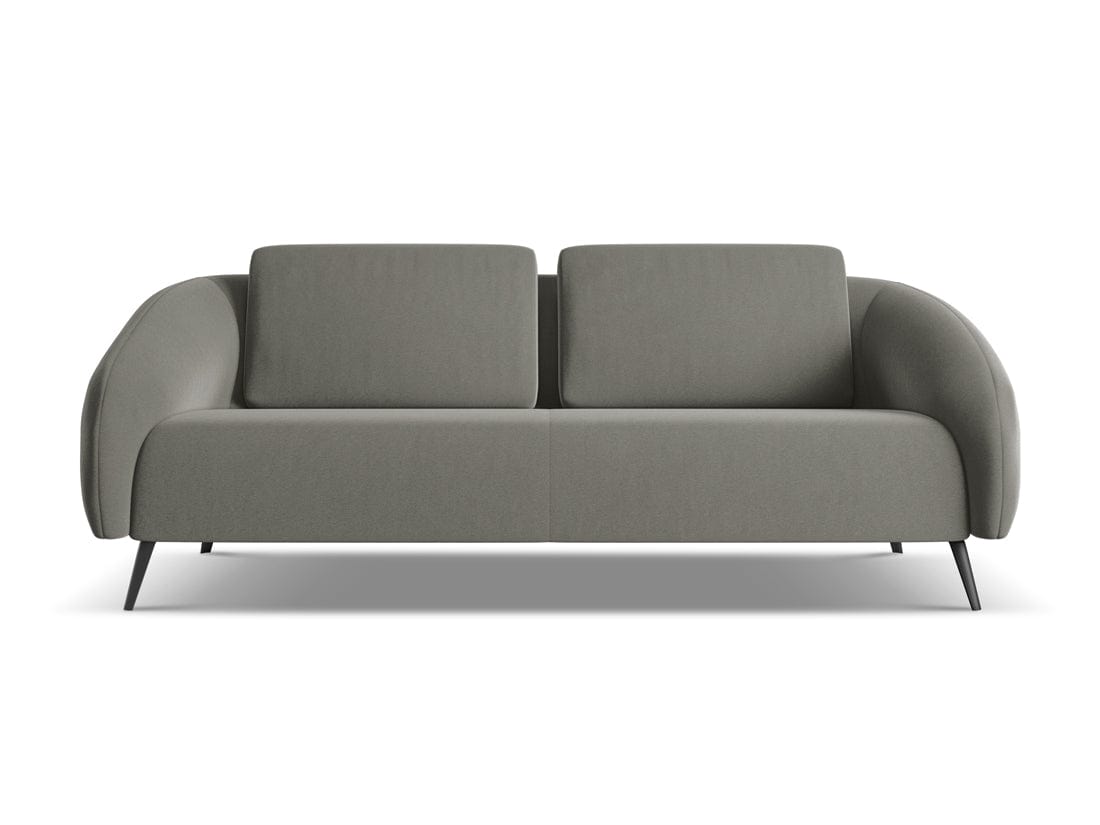 Makamii Canapea Fixa, 3 locuri, Tapitata cu Stofa, Nani Velvet 3S-3, l196xA99xH82 cm