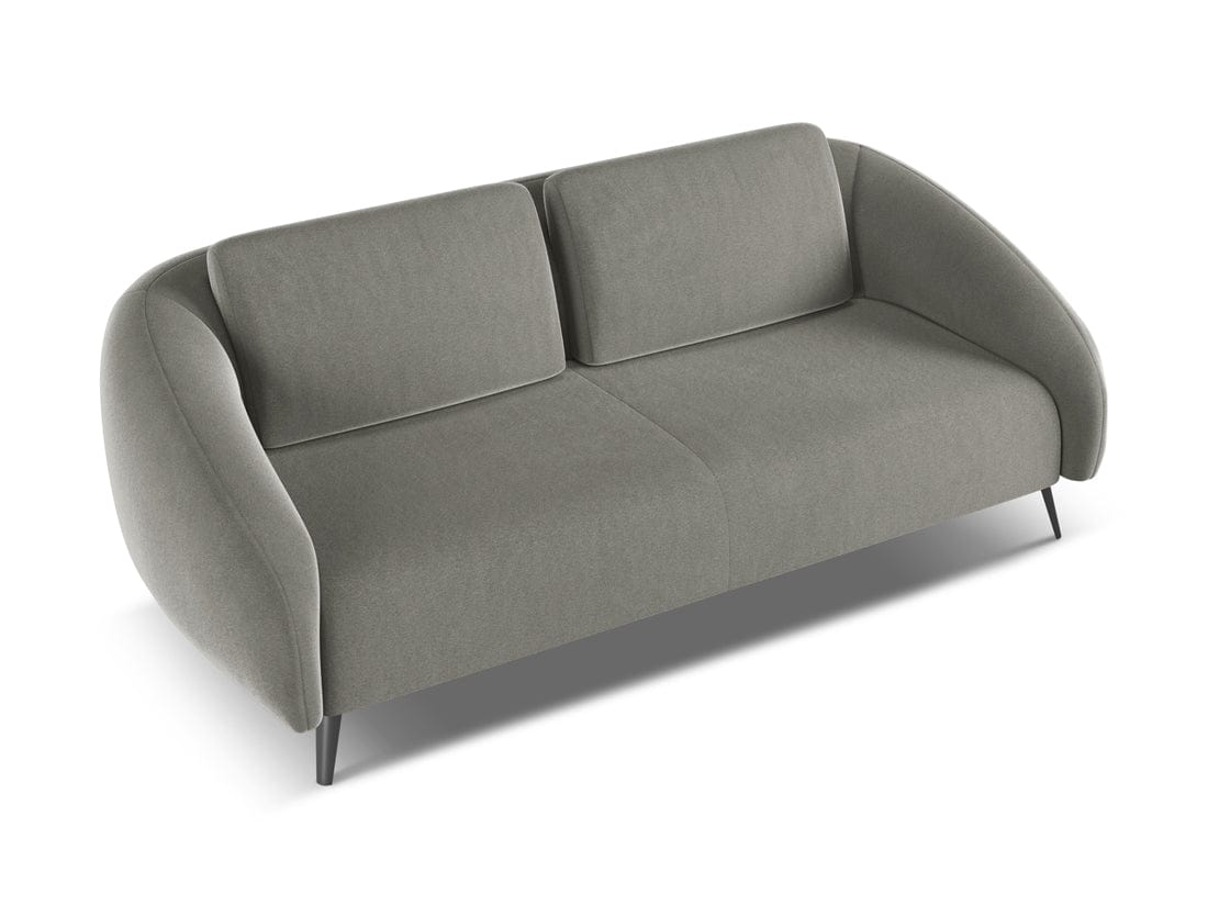 Makamii Canapea Fixa, 3 locuri, Tapitata cu Stofa, Nani Velvet 3S-3, l196xA99xH82 cm