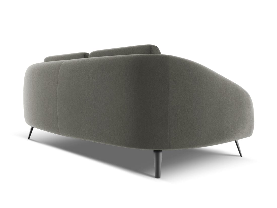 Makamii Canapea Fixa, 3 locuri, Tapitata cu Stofa, Nani Velvet 3S-3, l196xA99xH82 cm