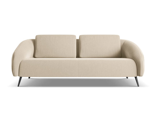 Makamii Canapea Fixa, 3 locuri, Tapitata cu Stofa, Nani Velvet 3S-3, l196xA99xH82 cm