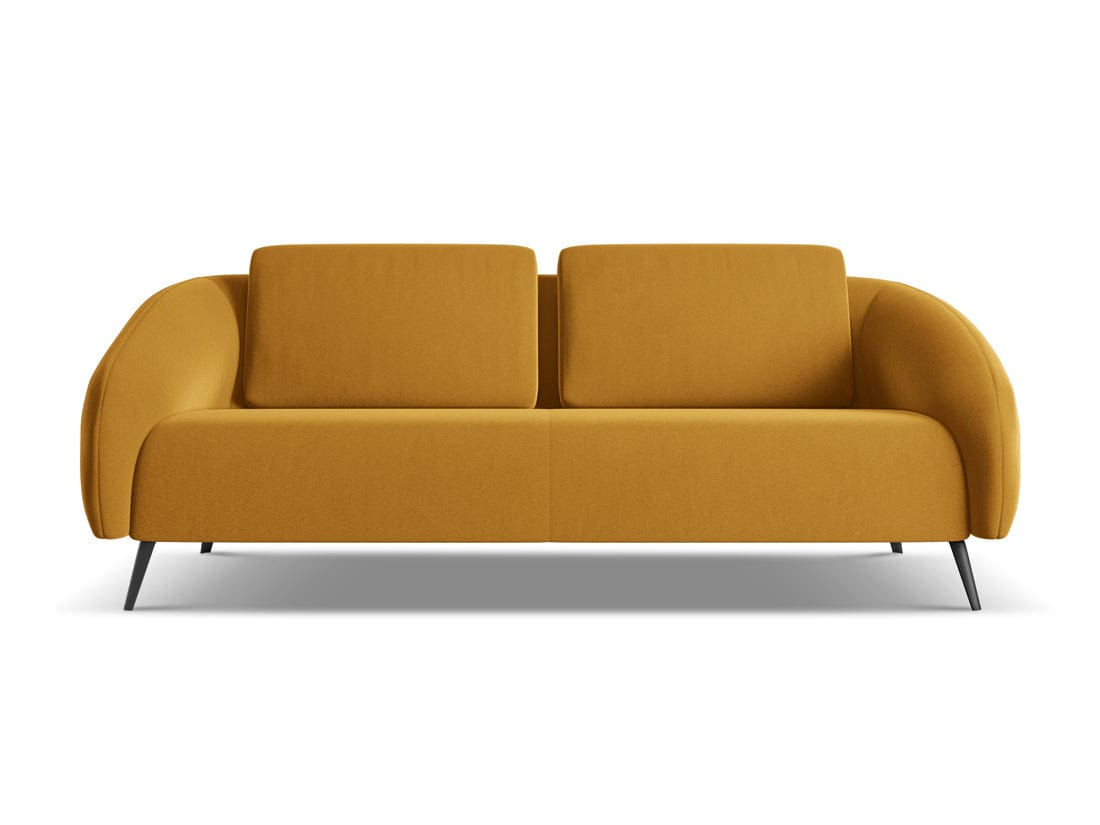 Makamii Canapea Fixa, 3 locuri, Tapitata cu Stofa, Nani Velvet 3S-3, l196xA99xH82 cm