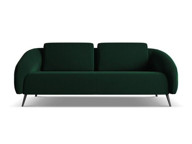 Makamii Canapea Fixa, 3 locuri, Tapitata cu Stofa, Nani Velvet 3S-3, l196xA99xH82 cm