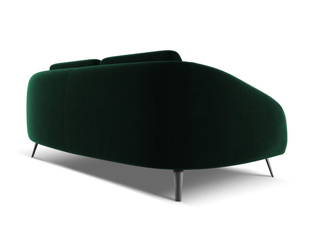 Makamii Canapea Fixa, 3 locuri, Tapitata cu Stofa, Nani Velvet 3S-3, l196xA99xH82 cm