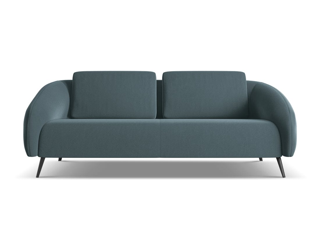 Makamii Canapea Fixa, 3 locuri, Tapitata cu Stofa, Nani Velvet 3S-3, l196xA99xH82 cm