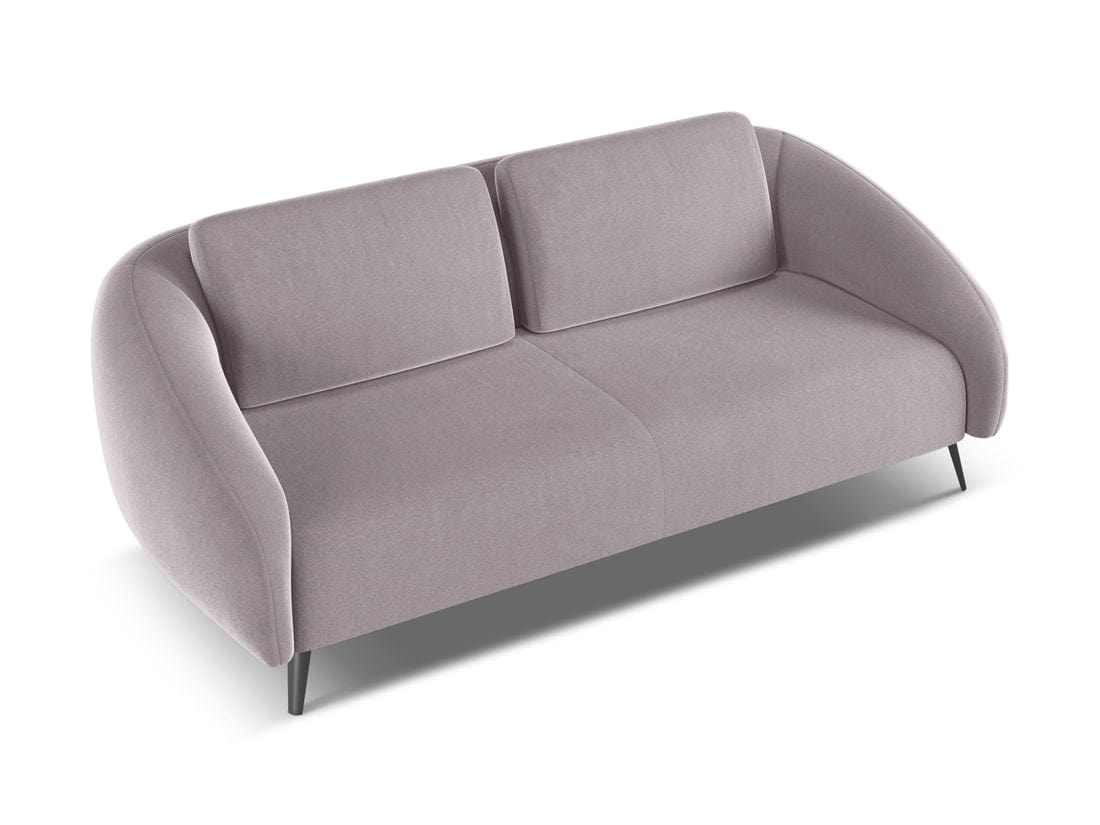 Makamii Canapea Fixa, 3 locuri, Tapitata cu Stofa, Nani Velvet 3S-3, l196xA99xH82 cm