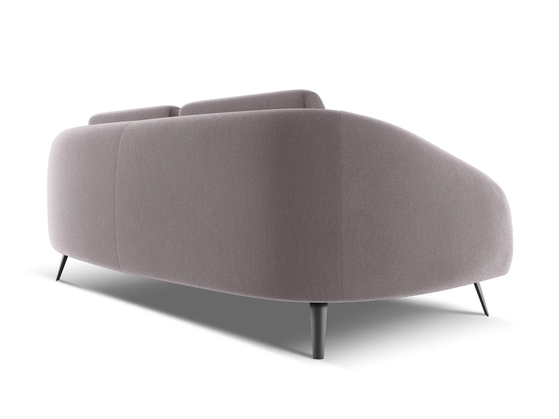 Makamii Canapea Fixa, 3 locuri, Tapitata cu Stofa, Nani Velvet 3S-3, l196xA99xH82 cm