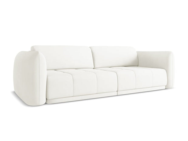 Makamii Canapea Fixa, 4 locuri, Tapitata cu Stofa, Hoku 4S-2, l250xA105xH74 cm