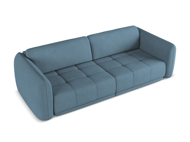 Makamii Canapea Fixa, 4 locuri, Tapitata cu Stofa, Hoku 4S-2, l250xA105xH74 cm