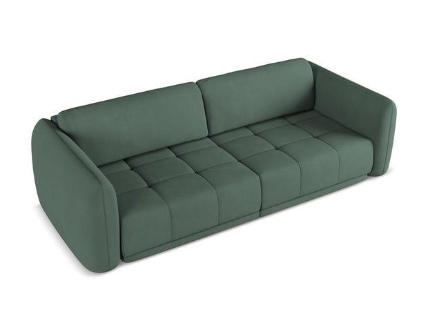 Makamii Canapea Fixa, 4 locuri, Tapitata cu Stofa, Hoku 4S-2, l250xA105xH74 cm