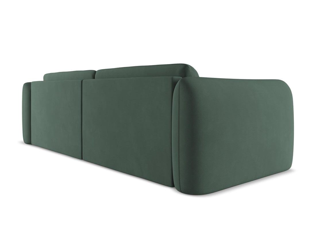 Makamii Canapea Fixa, 4 locuri, Tapitata cu Stofa, Hoku 4S-2, l250xA105xH74 cm