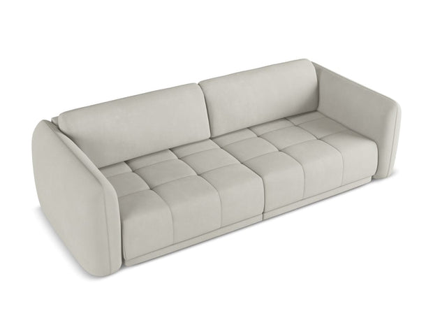 Makamii Canapea Fixa, 4 locuri, Tapitata cu Stofa, Hoku 4S-2, l250xA105xH74 cm