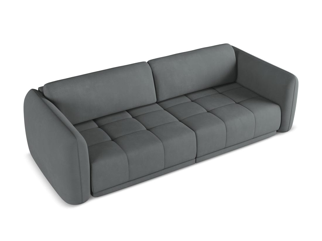 Makamii Canapea Fixa, 4 locuri, Tapitata cu Stofa, Hoku 4S-2, l250xA105xH74 cm