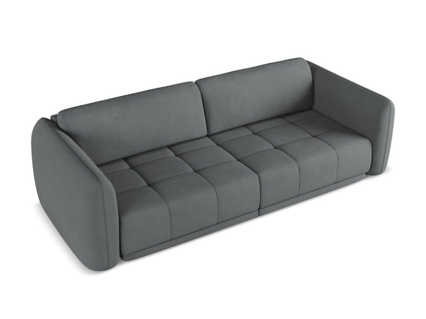 Makamii Canapea Fixa, 4 locuri, Tapitata cu Stofa, Hoku 4S-2, l250xA105xH74 cm