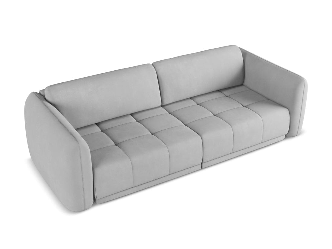 Makamii Canapea Fixa, 4 locuri, Tapitata cu Stofa, Hoku 4S-2, l250xA105xH74 cm