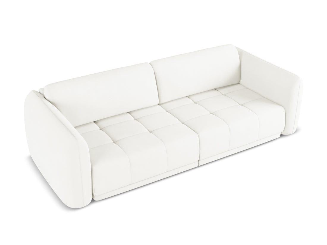 Makamii Canapea Fixa, 4 locuri, Tapitata cu Stofa, Hoku 4S-2, l250xA105xH74 cm