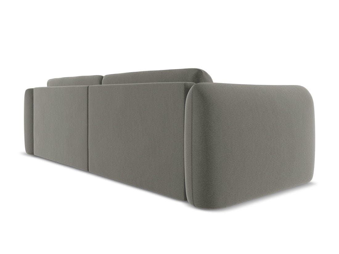 Makamii Canapea Fixa, 4 locuri, Tapitata cu Stofa, Hoku Velvet 4S-3, l250xA105xH74 cm