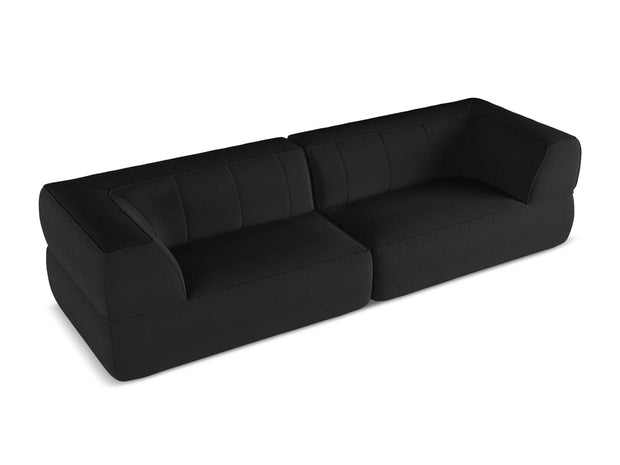 Makamii Canapea Fixa, 4 locuri, Tapitata cu Stofa, Liko 4S-7, l280xA95xH74 cm