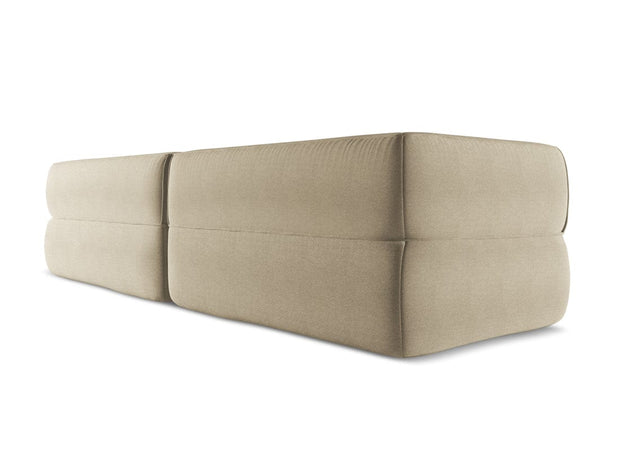 Makamii Canapea Fixa, 4 locuri, Tapitata cu Stofa, Liko 4S-7, l280xA95xH74 cm