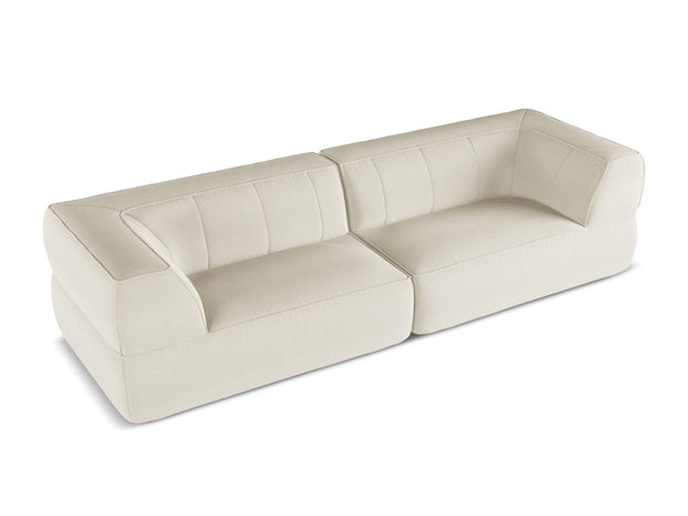 Makamii Canapea Fixa, 4 locuri, Tapitata cu Stofa, Liko 4S-7, l280xA95xH74 cm