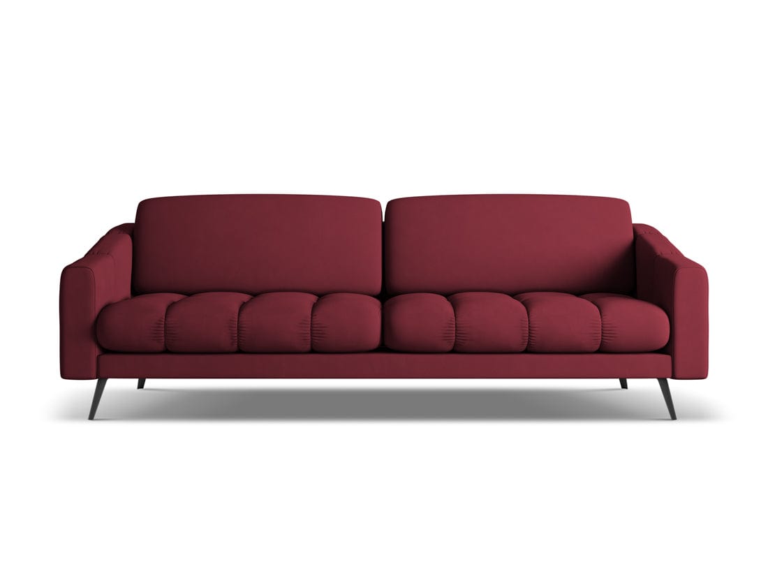 Makamii Canapea Fixa, 4 locuri, Tapitata cu Stofa, Nalu 4S-2, l238xA95xH80 cm