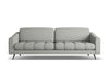 Makamii Canapea Fixa, 4 locuri, Tapitata cu Stofa, Nalu 4S-2, l238xA95xH80 cm