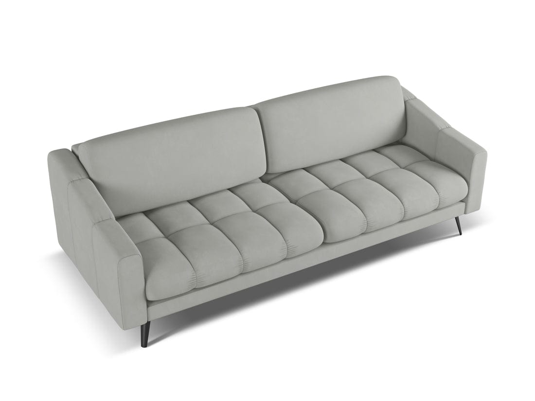 Makamii Canapea Fixa, 4 locuri, Tapitata cu Stofa, Nalu 4S-2, l238xA95xH80 cm