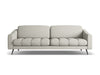 Makamii Canapea Fixa, 4 locuri, Tapitata cu Stofa, Nalu 4S-2, l238xA95xH80 cm