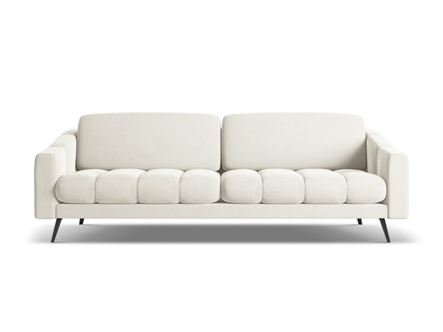 Makamii Canapea Fixa, 4 locuri, Tapitata cu Stofa, Nalu Velvet 4S-1, l238xA95xH80 cm