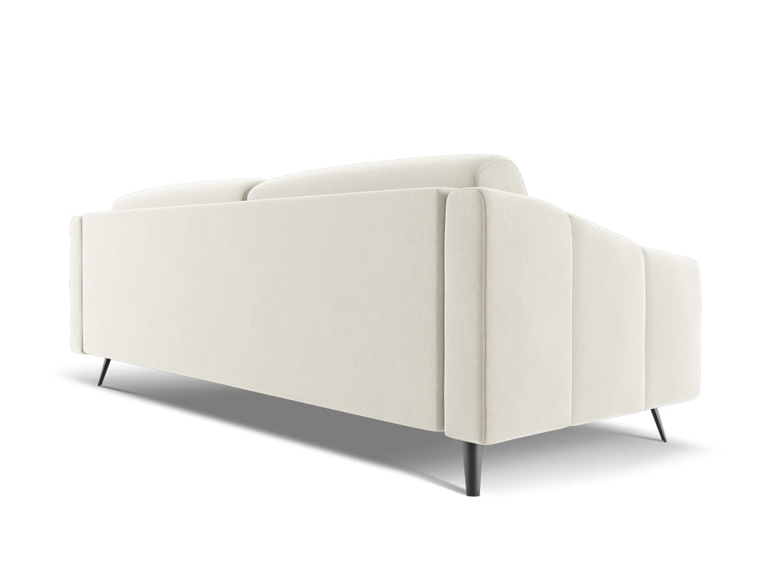 Makamii Canapea Fixa, 4 locuri, Tapitata cu Stofa, Nalu Velvet 4S-1, l238xA95xH80 cm