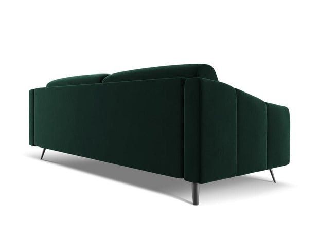 Makamii Canapea Fixa, 4 locuri, Tapitata cu Stofa, Nalu Velvet 4S-1, l238xA95xH80 cm