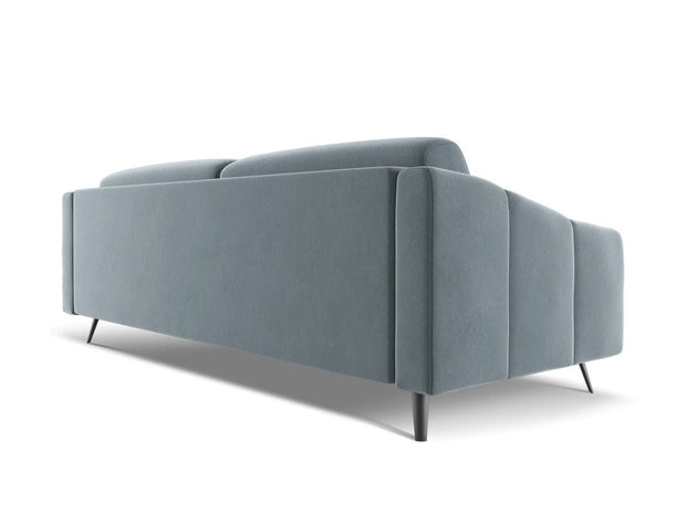 Makamii Canapea Fixa, 4 locuri, Tapitata cu Stofa, Nalu Velvet 4S-1, l238xA95xH80 cm