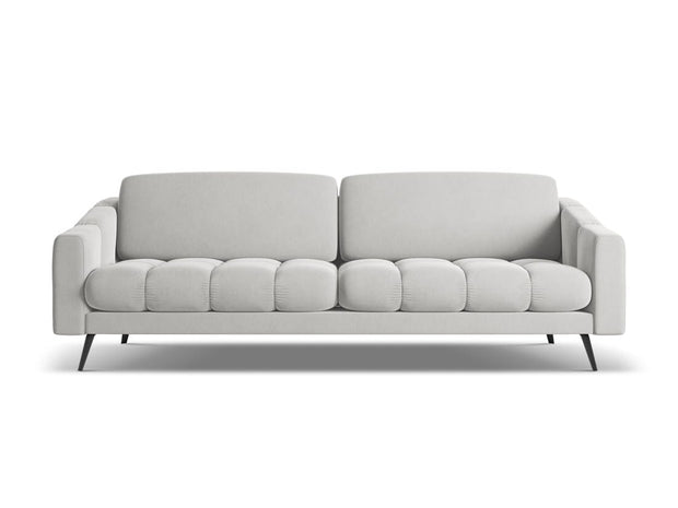 Makamii Canapea Fixa, 4 locuri, Tapitata cu Stofa, Nalu Velvet 4S-1, l238xA95xH80 cm