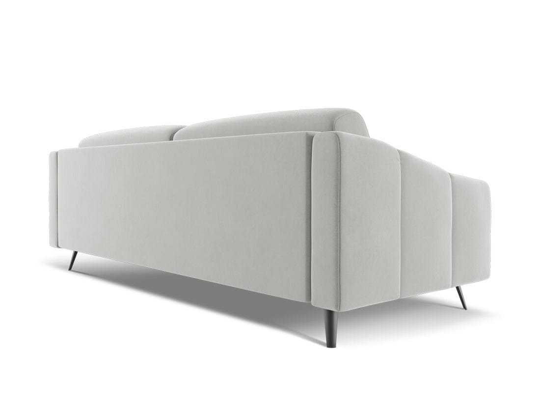 Makamii Canapea Fixa, 4 locuri, Tapitata cu Stofa, Nalu Velvet 4S-1, l238xA95xH80 cm