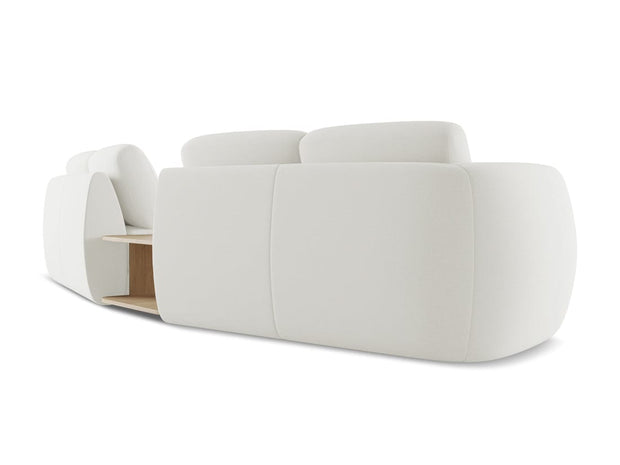 Makamii Canapea Fixa, 4 locuri, Tapitata cu Stofa si Masa de cafea Inclusa, Kiana 4S-7, l310xA104xH85 cm