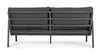 Canapea fixa pentru gradina / terasa, din aluminiu, cu perne detasabile, 3 locuri, Jalisco Antracit, l192xA87xH86 cm (8)