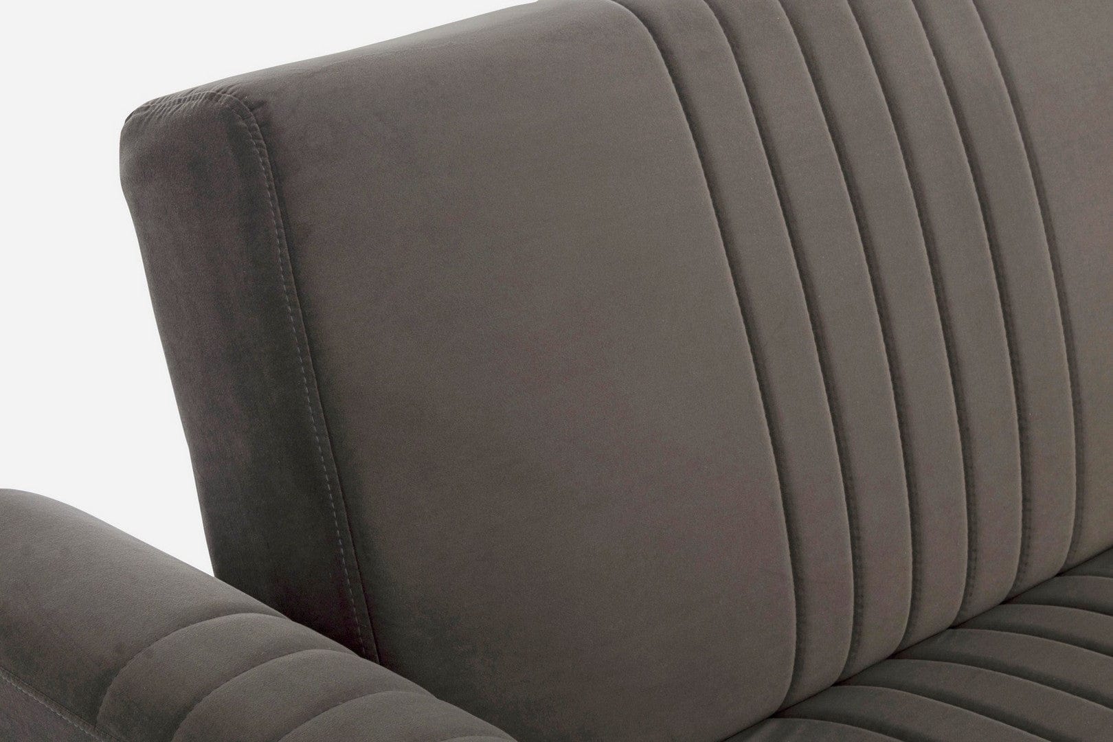 Canapea Johnny Velvet Maro Extensibila cu Spuma Poliuretanica, 3 Locuri, Suprafata de Dormit 180x104 cm, tapitata cu Stofa, l210xA83xH85 cm (8)