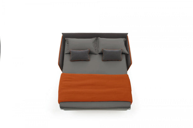 LeComfort Canapea Modire Bonnie 960/244 Extensibila cu Benzi Elastice si Spuma Poliuretanica, 3 Locuri, Suprafata de Dormit 195x160 cm, tapitata cu Stofa, cu Spatiu de Depozitare, l198xA99xH82 cm