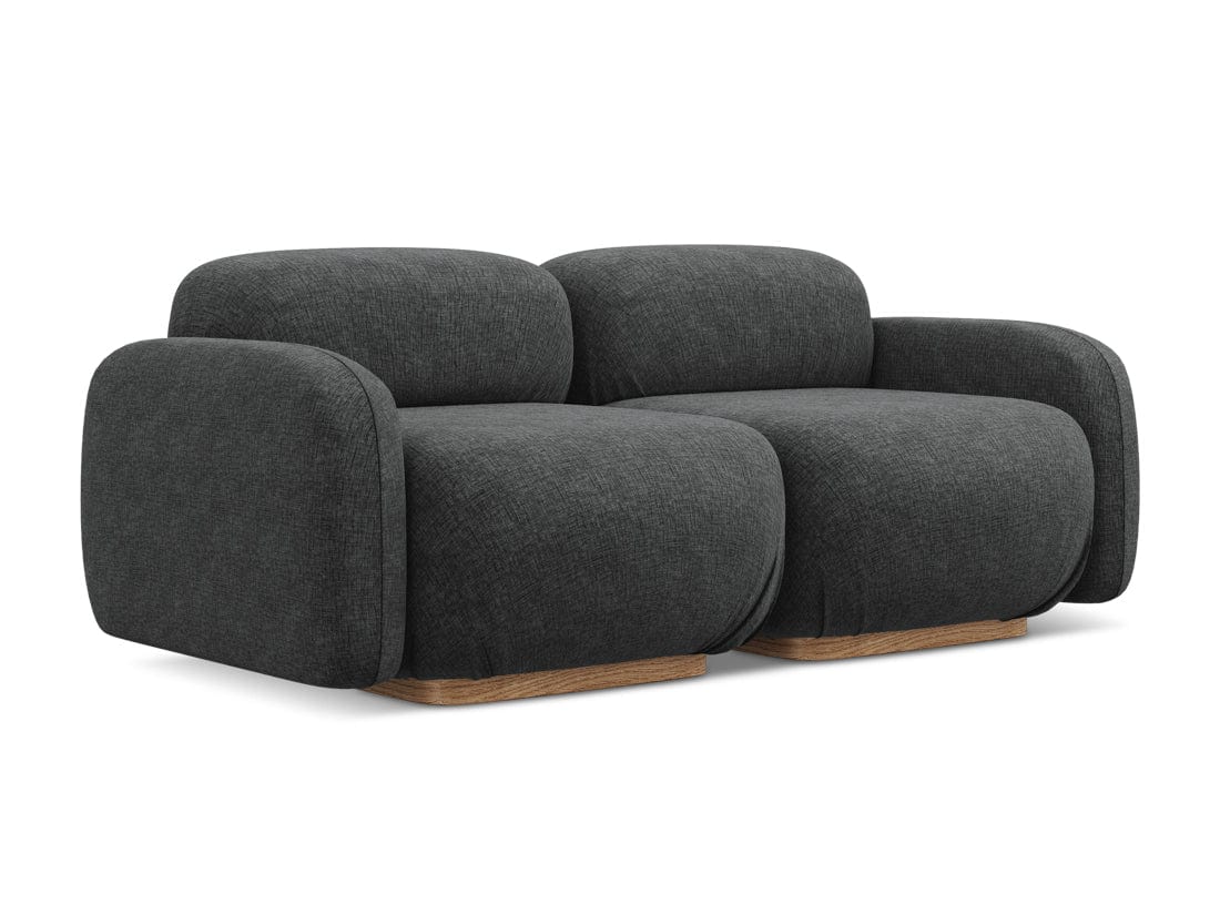 Makamii Canapea Modulara, 3 locuri, Tapitata cu Stofa, Ailani 3S-21, l190xA95xH73 cm