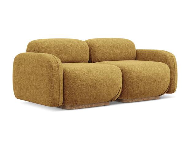 Makamii Canapea Modulara, 3 locuri, Tapitata cu Stofa, Ailani 3S-21, l190xA95xH73 cm