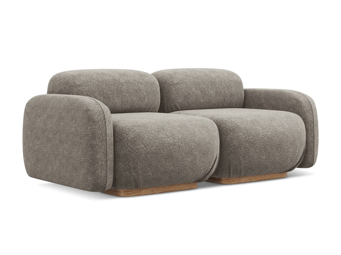 Makamii Canapea Modulara, 3 locuri, Tapitata cu Stofa, Ailani 3S-21, l190xA95xH73 cm