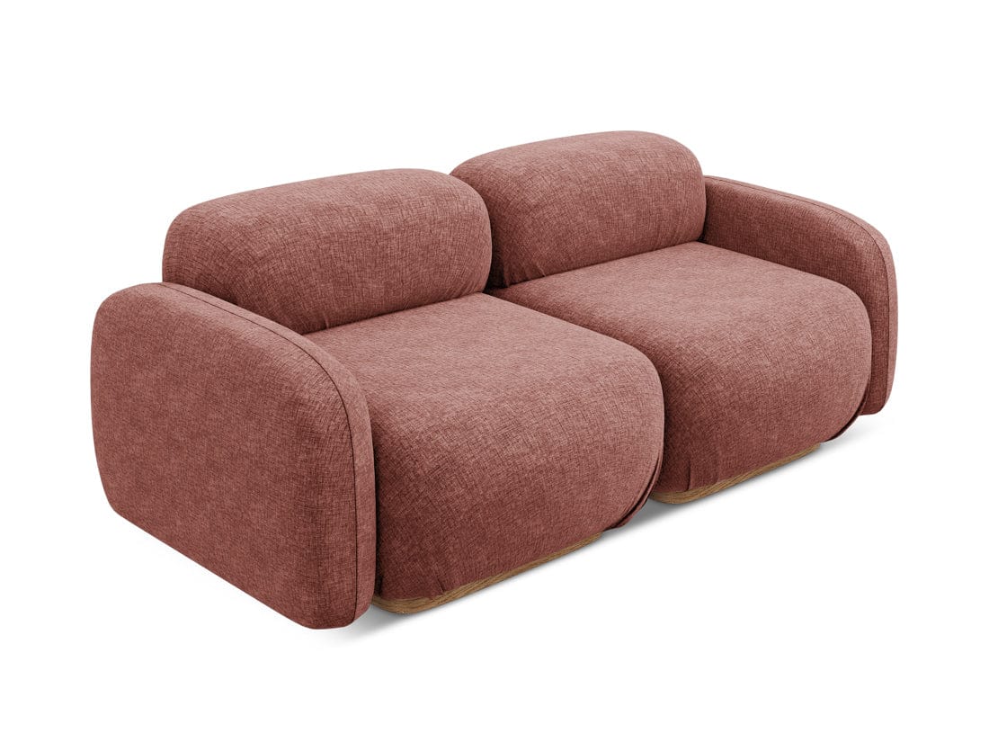 Makamii Canapea Modulara, 3 locuri, Tapitata cu Stofa, Ailani 3S-21, l190xA95xH73 cm