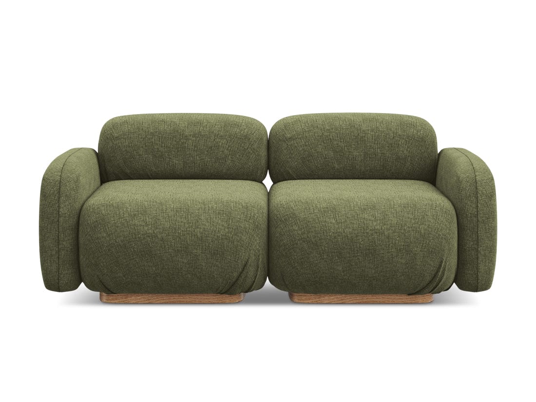 Makamii Canapea Modulara, 3 locuri, Tapitata cu Stofa, Ailani 3S-21, l190xA95xH73 cm