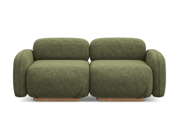 Makamii Canapea Modulara, 3 locuri, Tapitata cu Stofa, Ailani 3S-21, l190xA95xH73 cm