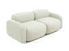 Makamii Canapea Modulara, 3 locuri, Tapitata cu Stofa, Ailani 3S-21, l190xA95xH73 cm