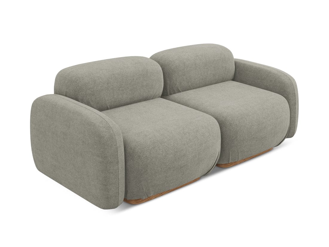 Makamii Canapea Modulara, 3 locuri, Tapitata cu Stofa, Ailani 3S-7, l190xA95xH73 cm