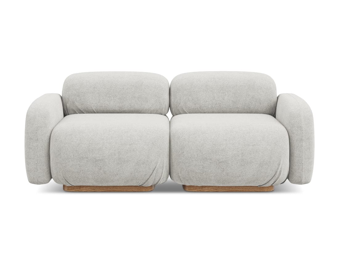 Makamii Canapea Modulara, 3 locuri, Tapitata cu Stofa, Ailani 3S-7, l190xA95xH73 cm