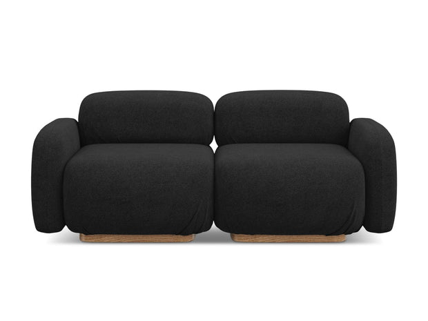 Makamii Canapea Modulara, 3 locuri, Tapitata cu Stofa, Ailani 3S-7, l190xA95xH73 cm